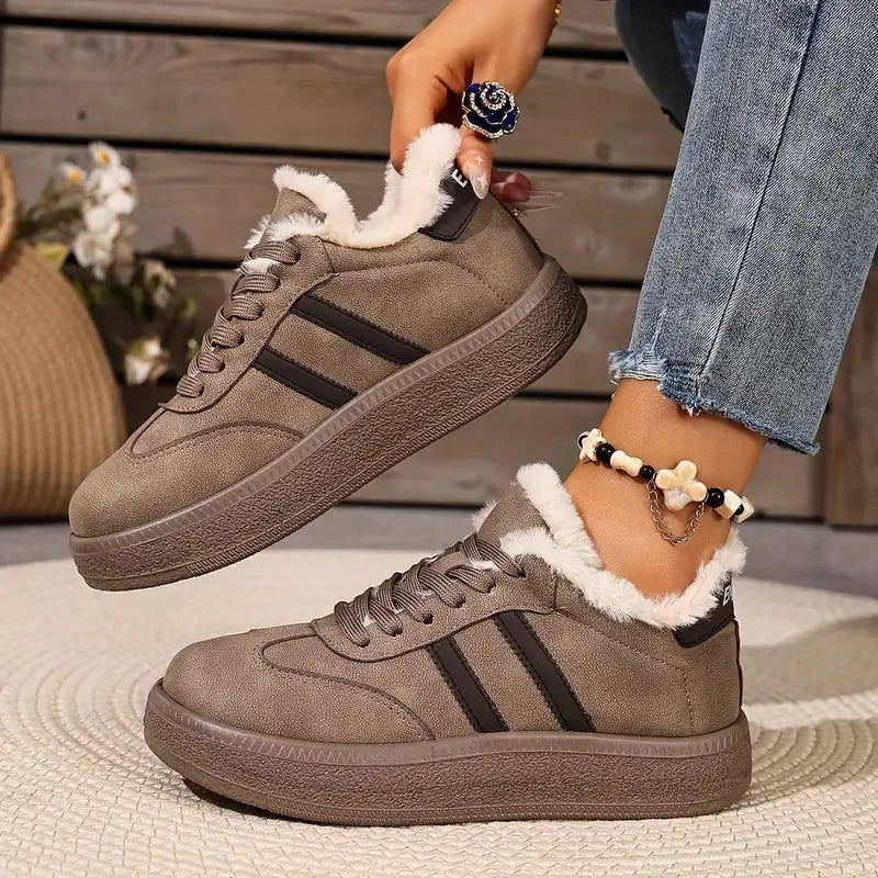 LIDIA - Scarpa bassa comoda e calda