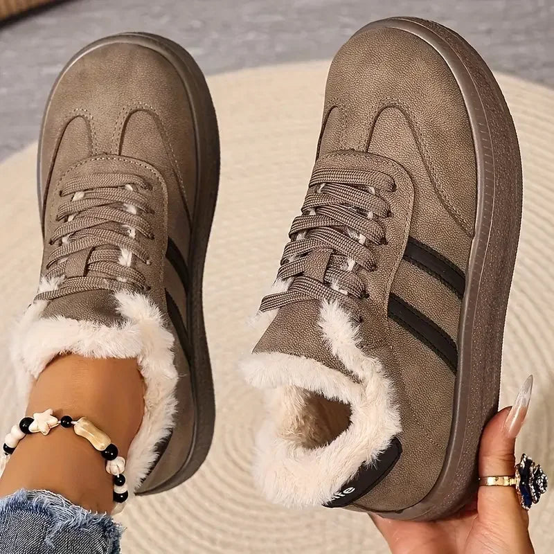 LIDIA - Scarpa bassa comoda e calda