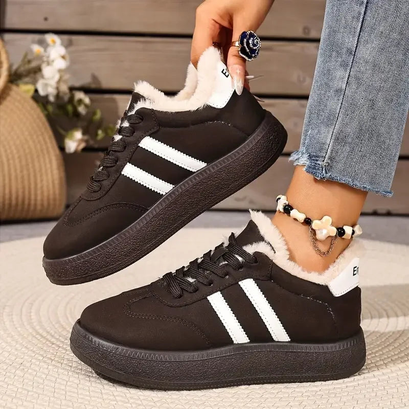 LIDIA - Scarpa bassa comoda e calda